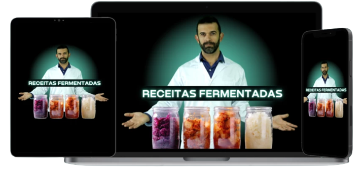 O pai dos alimentos fermentados no Brasil oferece uma aula como bônus para quem faz o jejum de 10 dias com acompanhamento on-line.